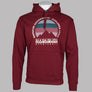 Napapijri Telemark Graphic Hoodie Burgundy