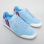 Patrick Dijon Trainers Sky Blue/Burgundy/White
