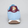 Patrick Dijon Trainers Sky Blue/Burgundy/White