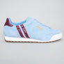 Patrick Dijon Trainers Sky Blue/Burgundy/White