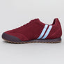 Patrick Rio Trainers Burgundy/Sky Blue