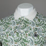 Pretty Green Aquarelle Paisley Polo Shirt Stone