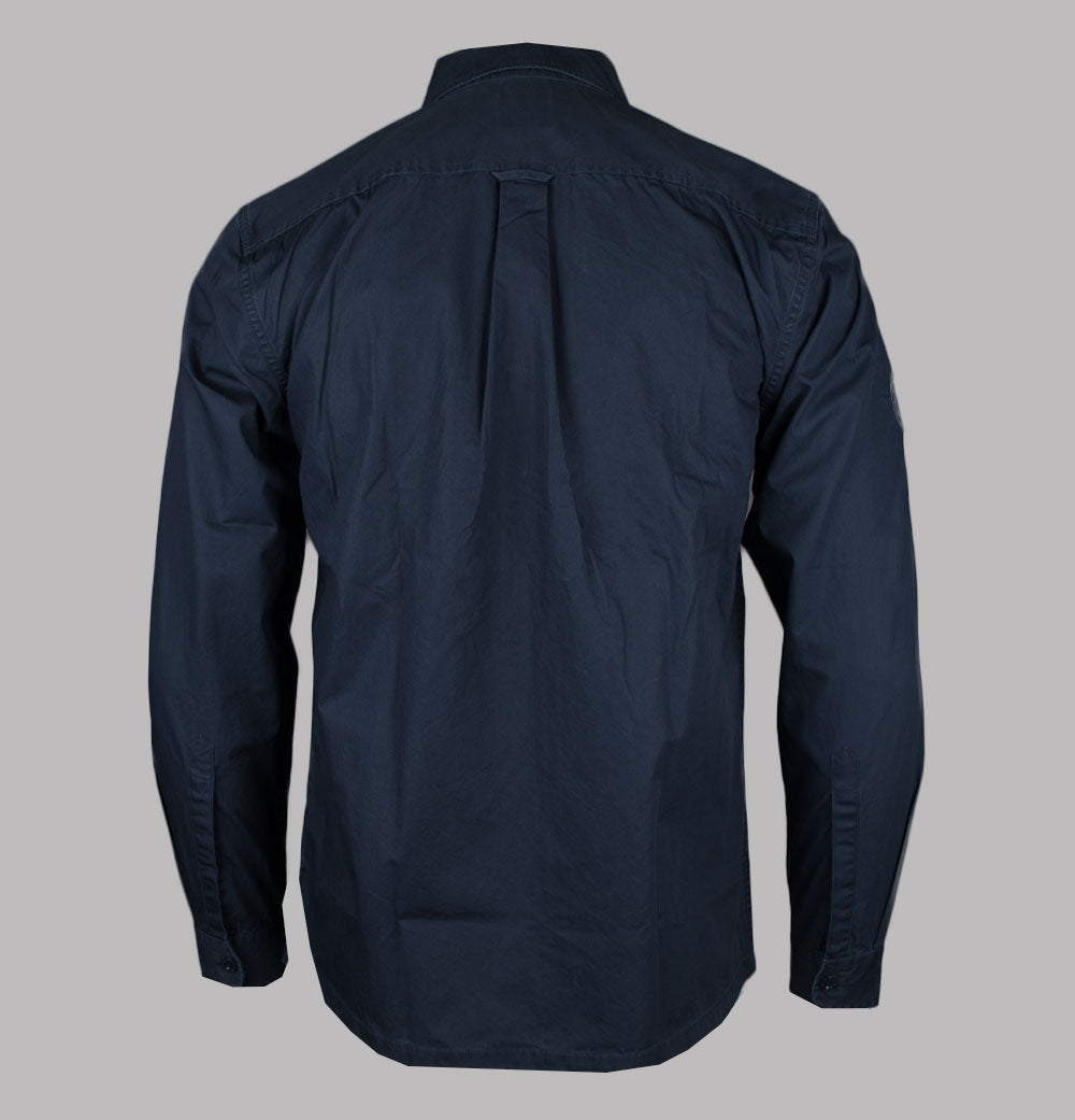 Pretty Green Armstrong Zip Overshirt Navy – Bronx Clothing