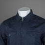 Pretty Green Armstrong Zip Overshirt Navy
