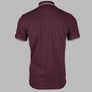 Pretty Green Barton Polo Shirt Burgundy