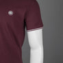 Pretty Green Barton Polo Shirt Burgundy