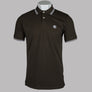 Pretty Green Barton Polo Shirt Chocolate Brown