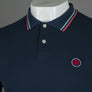 Pretty Green Barton Polo Shirt Dark Navy