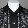 Pretty Green Eclipse Paisley Shirt Black