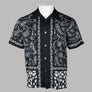 Pretty Green Eclipse Paisley Shirt Black