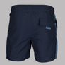Pretty Green Eclipse Paisley Tape Swim Shorts Navy