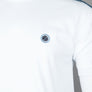 Pretty Green Eclipse Paisley Tape T-Shirt White