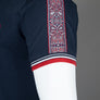 Pretty Green Eclipse Tape Polo Shirt Navy