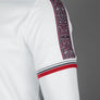 Pretty Green Eclipse Tape Polo Shirt White