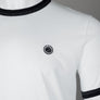 Pretty Green Epsilon Ringer T-Shirt White