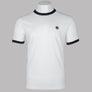 Pretty Green Epsilon Ringer T-Shirt White