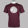 Pretty Green Gillespie Logo T-Shirt Burgundy