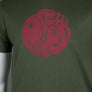 Pretty Green Gillespie Logo T-Shirt Dark Green