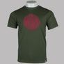 Pretty Green Gillespie Logo T-Shirt Dark Green