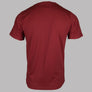Pretty Green Gillespie Logo T-Shirt Dark Red