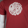 Pretty Green Gillespie Logo T-Shirt Dark Red