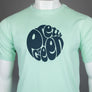 Pretty Green Gillespie Logo T-Shirt Light Blue