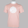 Pretty Green Gillespie Logo T-Shirt Light Pink