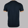 Pretty Green Hollen Tipped Grandad T-Shirt Navy