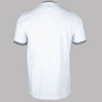 Pretty Green Hollen Tipped Grandad T-Shirt White