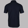 Pretty Green Islington SS Zip Polo Shirt Navy