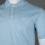 Pretty Green Jerry SS Polo Shirt Sky Blue