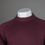 Pretty Green Mason Crew Knit Jumper Burgundy