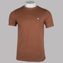 Pretty Green Mitchell T-Shirt Brown