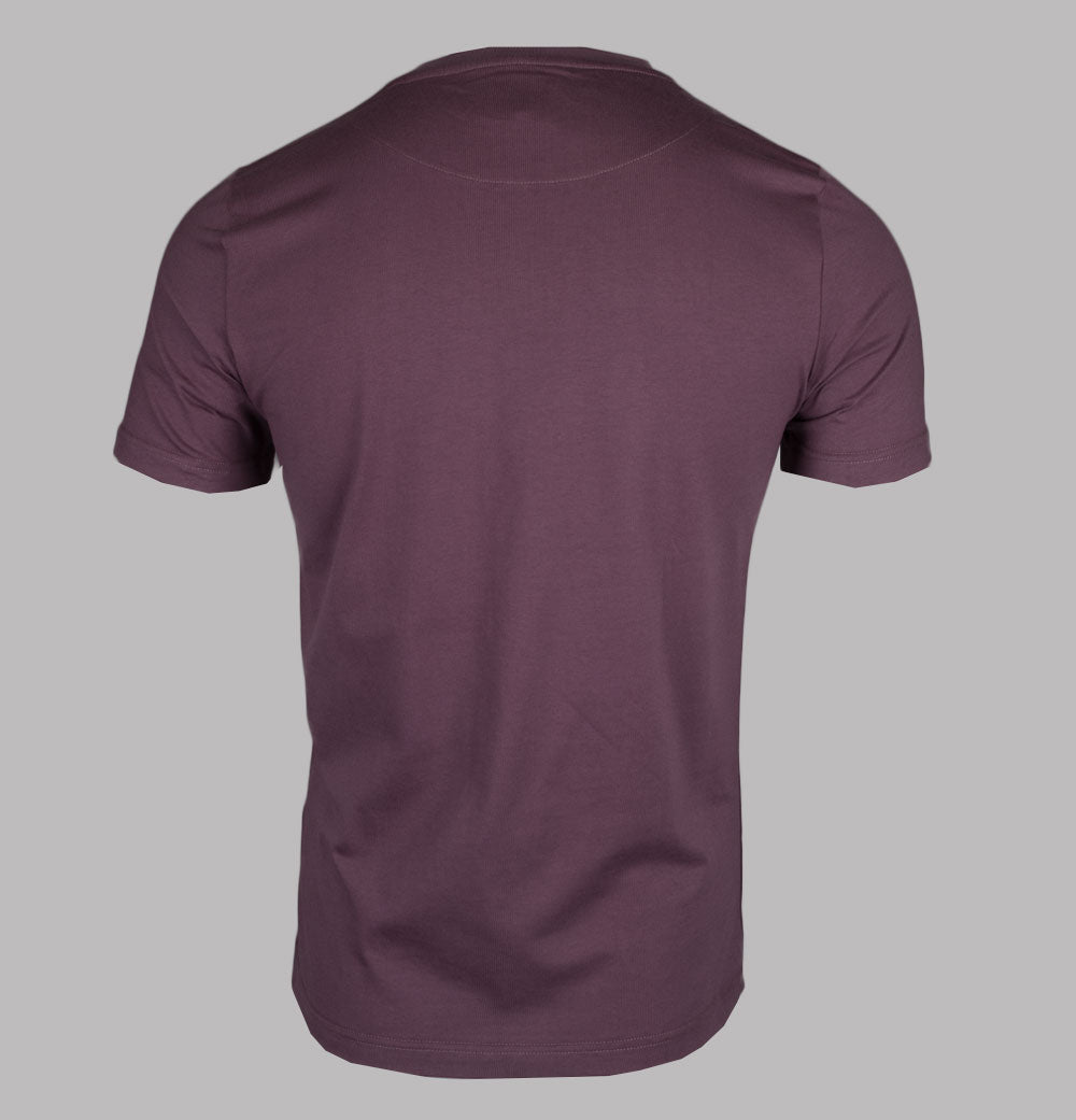 purple black t shirt