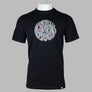 Pretty Green Mystic Paisley Logo T-Shirt Black