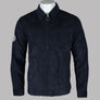 Pretty Green Prestwich Cord Overshirt Navy