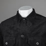 Pretty Green Reed Corduroy Overshirt Black