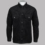 Pretty Green Reed Corduroy Overshirt Black