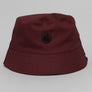 Pretty Green Reversible Alloway Paisley Bucket Hat Burgundy
