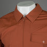 Pretty Green Ridley Overshirt Orange
