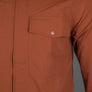 Pretty Green Ridley Overshirt Orange