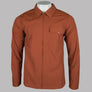 Pretty Green Ridley Overshirt Orange