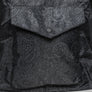 Pretty Green Tonal Wonderwall Paisley Backpack Black