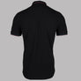 Pretty Green Wonderwall Paisley Placket Polo Shirt Black
