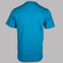Pretty Green Wonderwall Paisley Print Logo T-Shirt Blue