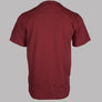 Pretty Green Wonderwall Paisley Print Logo T-Shirt Red