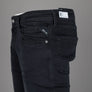 Replay Anbass Slim Fit Power Stretch Jeans Black