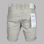 Replay RBJ.981 Tapered Fit Denim Shorts Oatmeal Beige