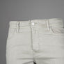 Replay RBJ.981 Tapered Fit Denim Shorts Oatmeal Beige