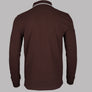 Sergio Tacchini 020 LS Polo Shirt Bitter Chocolate/Gardenia